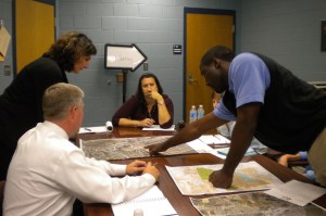 Identifying needs during team meeting